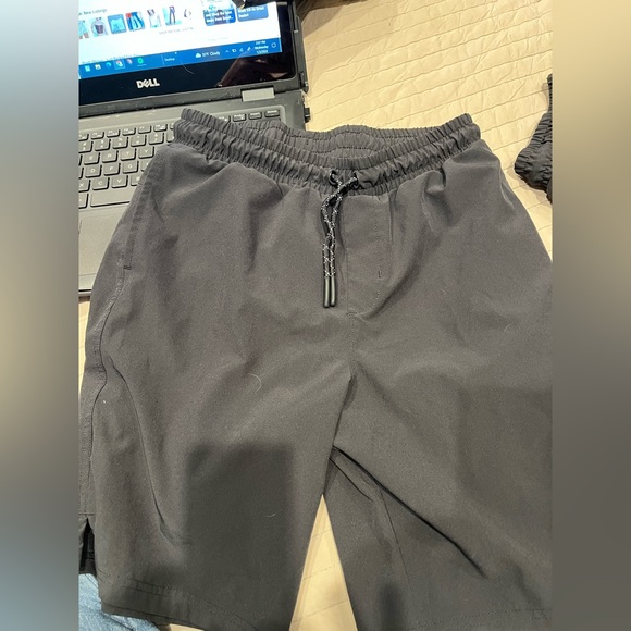 All In Motion boys black athletic shorts - 3 pairs all same style and sizing - Picture 2 of 3